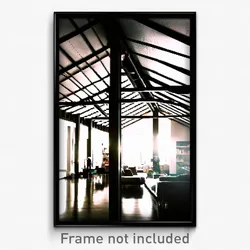 Pixel Art Poster - Impressive Loft (8 Bit Psychedelic Trippy Video Game Print)