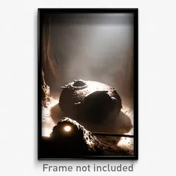 Pixel Art Poster - Dirty Chamber (8 Bit Psychedelic Trippy Video Game Print)