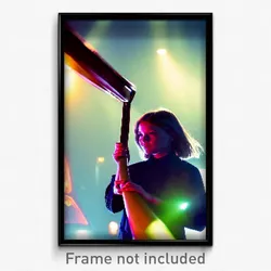 Pixel Art Poster - Buzzing Hold (8 Bit Psychedelic Trippy Video Game Print)