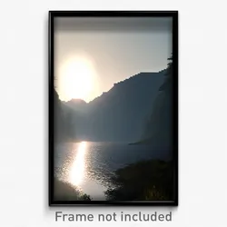 Pixel Art Poster - Hard To Find Loch (8 Bit Psychedelic Trippy Video Game Print)