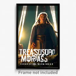 Pixel Art Poster - Treasured Morass (8 Bit Psychedelic Trippy Video Game Print)