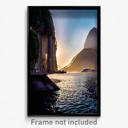 Pixel Art Poster - Mysterious Rio De Janeiro (8 Bit Video Game Print)