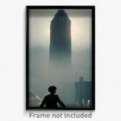 Pixel Art Poster - Extra Large State (8 Bit Psychedelic Trippy Video Game Print)
