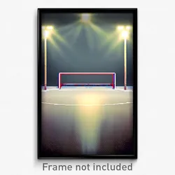 Pixel Art Poster - Drab Court (8 Bit Psychedelic Trippy Weird Video Game Print)