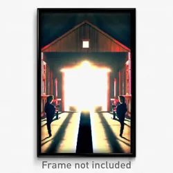 Pixel Art Poster - Clear Madhouse (8 Bit Psychedelic Trippy Video Game Print)