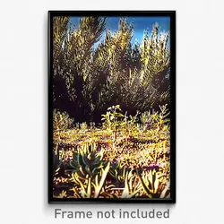 Pixel Art Poster - Wild Scrub (8 Bit Psychedelic Trippy Weird Video Game Print)