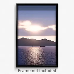 Pixel Art Poster - Immaculate Strait (8 Bit Psychedelic Trippy Video Game Print)