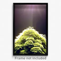 Pixel Art Poster - Worldly Bush (8 Bit Psychedelic Trippy Video Game Print)