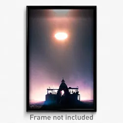Pixel Art Poster - Colossal Bivouac (8 Bit Psychedelic Trippy Video Game Print)