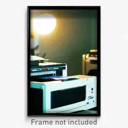 Pixel Art Poster - Clean Printer (8 Bit Psychedelic Trippy Video Game Print)