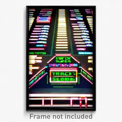 Pixel Art Poster - Bountiful Stock Trading Floor (8 Bit Video Game Print)