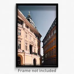 Pixel Art Poster - Spectacular Swedish Architecture (8 Bit Video Game Print)