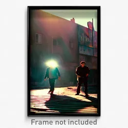 Pixel Art Poster - Unique Ghetto (8 Bit Psychedelic Trippy Video Game Print)