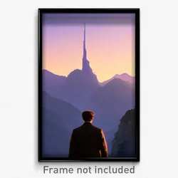 Pixel Art Poster - Well Made Notch (8 Bit Psychedelic Trippy Video Game Print)
