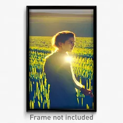 Pixel Art Poster - Agitated Fields (8 Bit Psychedelic Trippy Video Game Print)