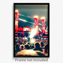 Pixel Art Poster - Great Fest (8 Bit Psychedelic Trippy Weird Video Game Print)
