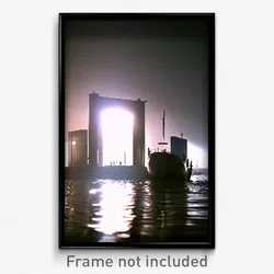 Pixel Art Poster - Incredible Berth (8 Bit Psychedelic Trippy Video Game Print)