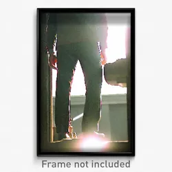 Pixel Art Poster - Extra Small Parapet (8 Bit Psychedelic Video Game Print)