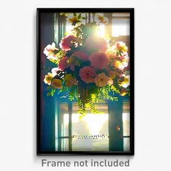 Pixel Art Poster - Flowery Baronetcy (8 Bit Psychedelic Trippy Video Game Print)