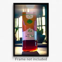 Pixel Art Poster - Active Tea (8 Bit Psychedelic Trippy Weird Video Game Print)