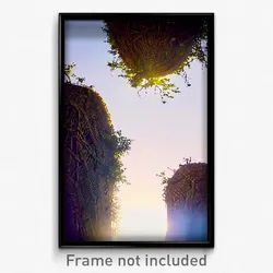 Pixel Art Poster - Treasured Nest (8 Bit Psychedelic Trippy Video Game Print)