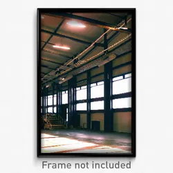 Pixel Art Poster - Unrealistic Warehouse (8 Bit Psychedelic Video Game Print)