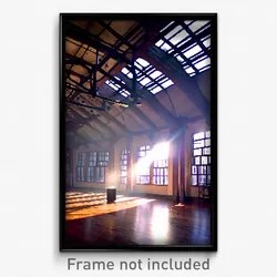 Pixel Art Poster - Grandiose Loft (8 Bit Psychedelic Trippy Video Game Print)
