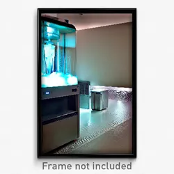 Pixel Art Poster - Gorgeous Ice Machine (8 Bit Psychedelic Video Game Print)