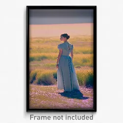 Pixel Art Poster - Muted Prairie (8 Bit Psychedelic Trippy Video Game Print)