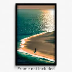 Pixel Art Poster - Alive Gulf (8 Bit Psychedelic Trippy Weird Video Game Print)