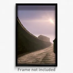 Pixel Art Poster - Warped Redoubt (8 Bit Psychedelic Trippy Video Game Print)
