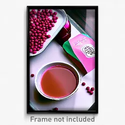 Pixel Art Poster - Pink Brown Sugar Milk Tea (8 Bit Video Game Print)