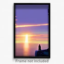 Pixel Art Poster - Vast Pike (8 Bit Psychedelic Trippy Weird Video Game Print)