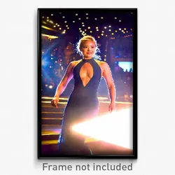 Pixel Art Poster - Flashy View (8 Bit Psychedelic Trippy Weird Video Game Print)