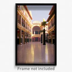 Pixel Art Poster - Hard To Find Balistraria (8 Bit Psychedelic Video Game Print)