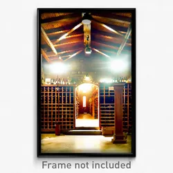 Pixel Art Poster - Pleasant Cellar (8 Bit Psychedelic Trippy Video Game Print)