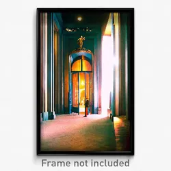 Pixel Art Poster - Classic Baronetcy (8 Bit Psychedelic Trippy Video Game Print)