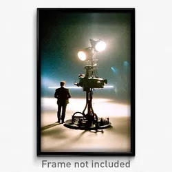 Pixel Art Poster - Impressive Stand (8 Bit Psychedelic Trippy Video Game Print)