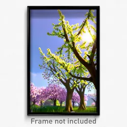 Pixel Art Poster - Well Made Spring (8 Bit Psychedelic Trippy Video Game Print)