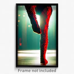 Pixel Art Poster - Webbed Leg (8 Bit Psychedelic Trippy Weird Video Game Print)