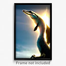 Pixel Art Poster - Impressive Pike (8 Bit Psychedelic Trippy Video Game Print)