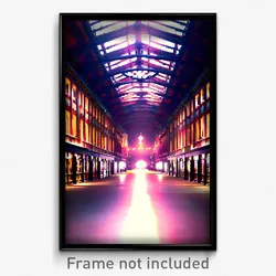 Pixel Art Poster - Superb Thoroughfare (8 Bit Psychedelic Video Game Print)