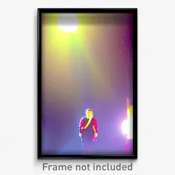 Pixel Art Poster - Modest Cataract (8 Bit Psychedelic Trippy Video Game Print)