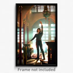 Pixel Art Poster - Rich Room (8 Bit Psychedelic Trippy Weird Video Game Print)