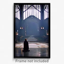 Pixel Art Poster - Advanced Resting Place (8 Bit Psychedelic Video Game Print)