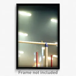 Pixel Art Poster - Uneven Bar (8 Bit Psychedelic Trippy Weird Video Game Print)