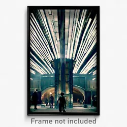 Pixel Art Poster - Busy Vault (8 Bit Psychedelic Trippy Weird Video Game Print)