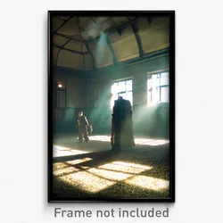 Pixel Art Poster - Admired Asylum (8 Bit Psychedelic Trippy Video Game Print)