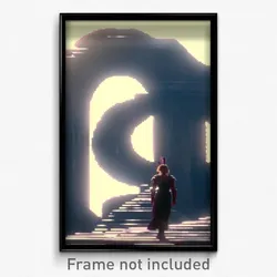 Pixel Art Poster - Smooth Mine (8 Bit Psychedelic Trippy Weird Video Game Print)