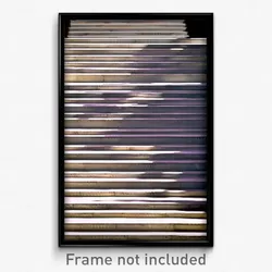 Pixel Art Poster - Dramatic Steps (8 Bit Psychedelic Trippy Video Game Print)